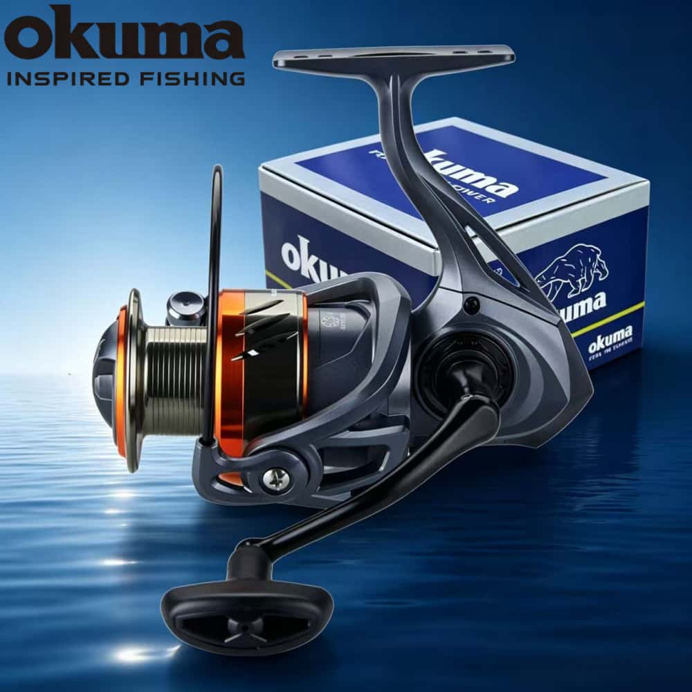 Abu Garcia Reel Max - オクマ スピニングリール モデル 3+1 ボールベアリング 5.2:1