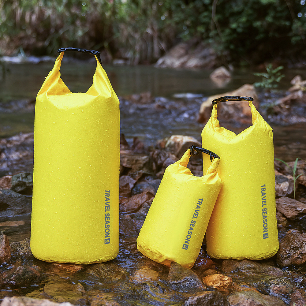 Fishing Kayak Storage Bag - 5L/10L/20L 防水ドライバッグ 男女兼用 アウトドアスポーツ収納バッグ カヤック、水泳、釣り、ラフティング、水上アクティビティ用