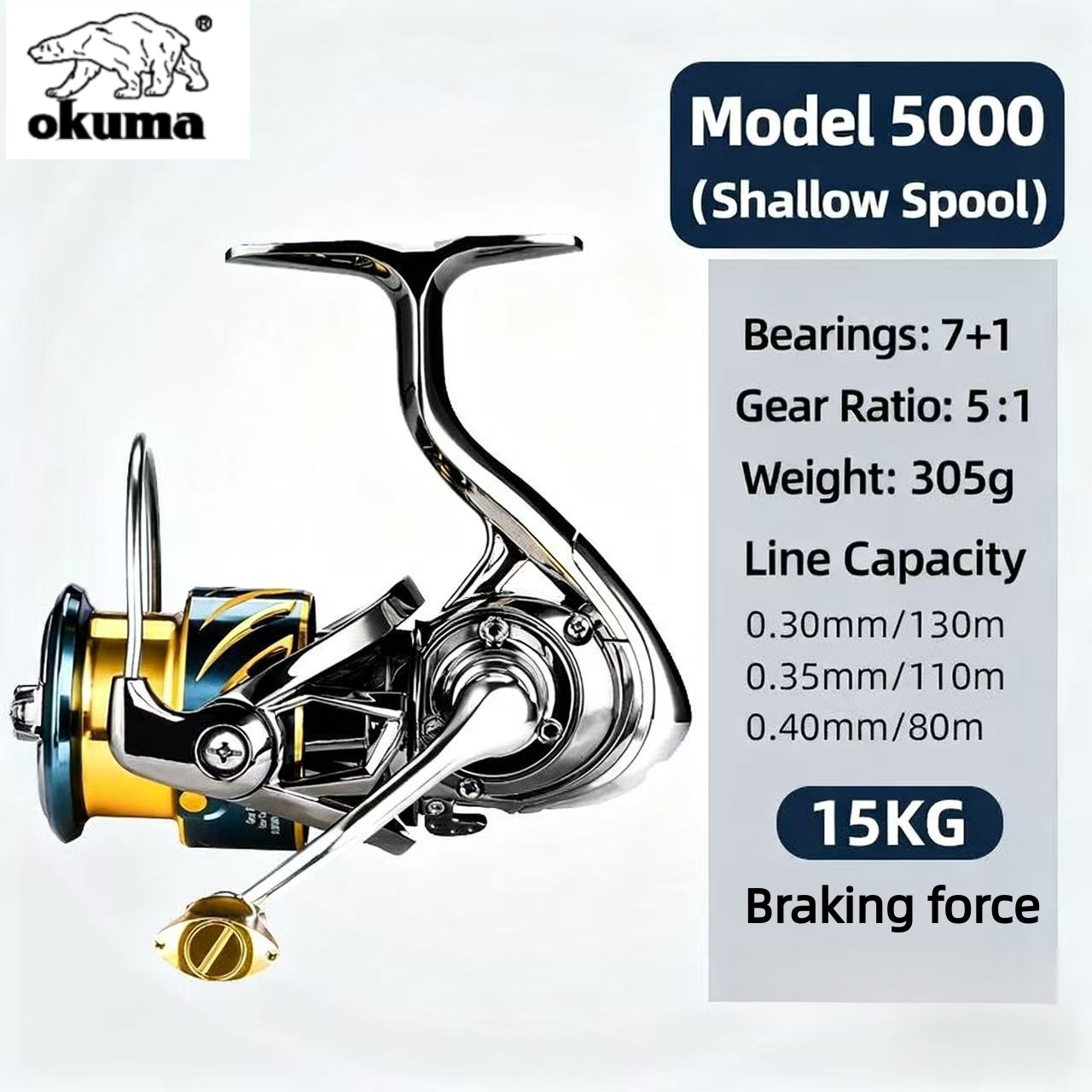 オクマ釣具 スピニングリール ユニバーサルフィッシングリール - Daiwa Reel Bg のレビューと価格