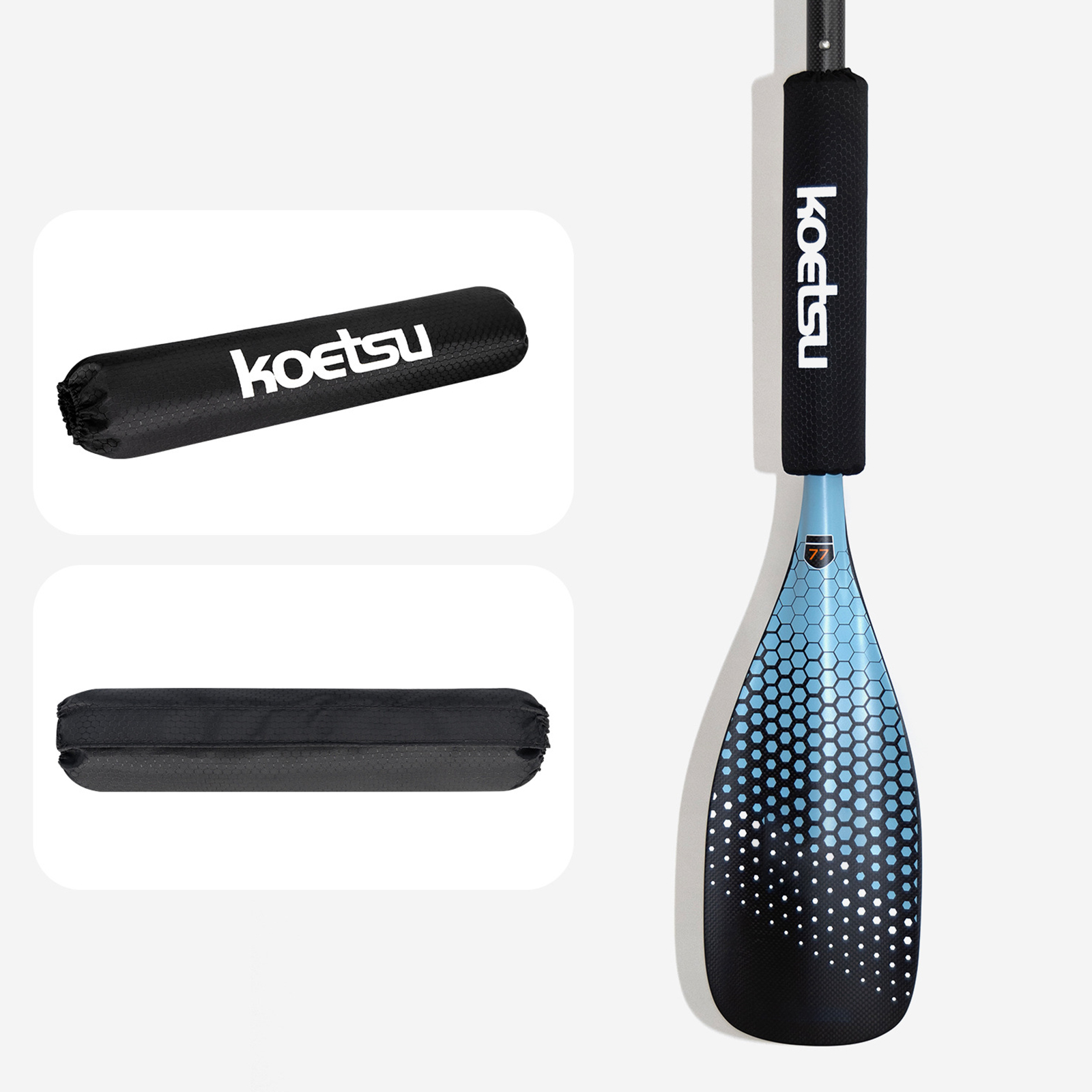 パドル浮力スリーブ 420D PU EPE フォームパドルフ - Fishing Kayak Paddle のレビューと価格